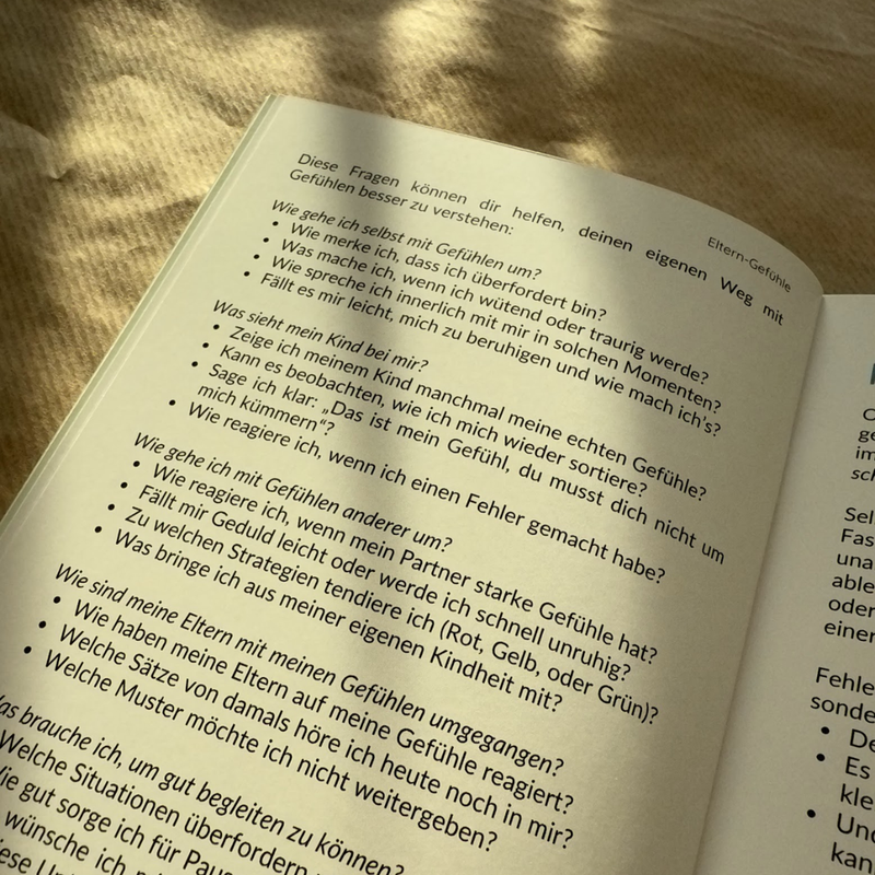 Elternhandbuch: Gefühle begleiten