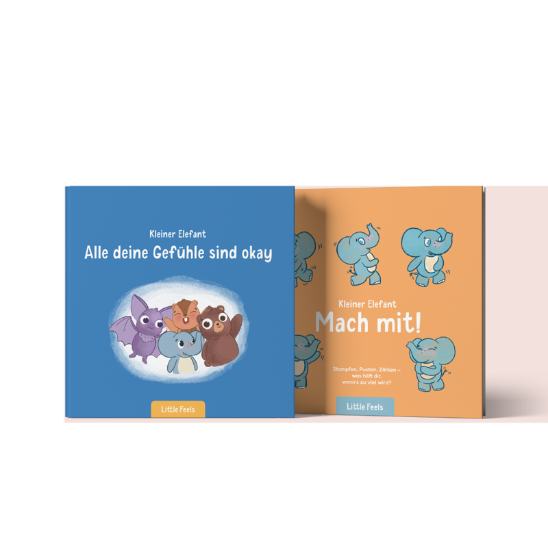 Der kleine Elefant: Das Gefühls-Bücher-Set