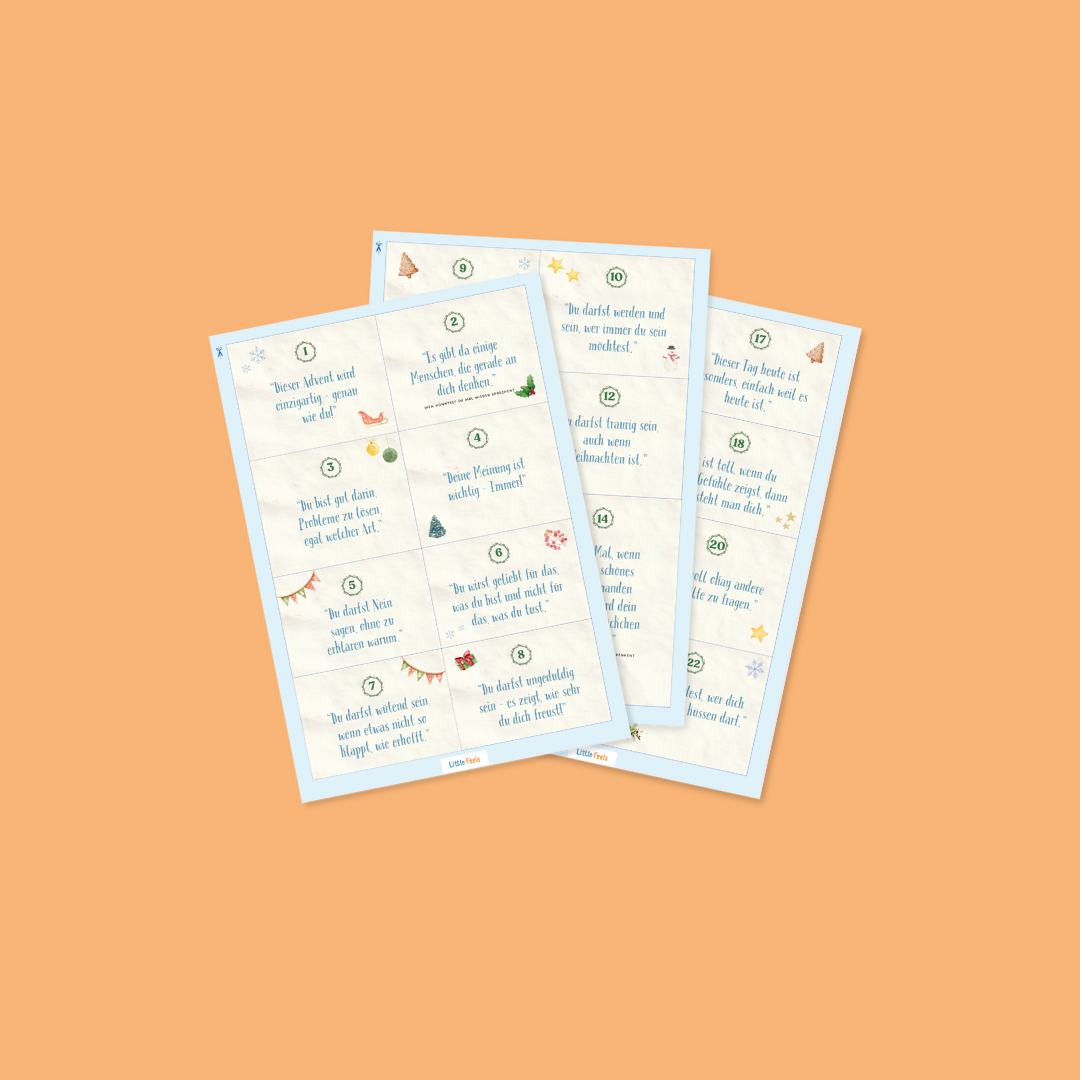 24 Affirmationen für den Advent ✨